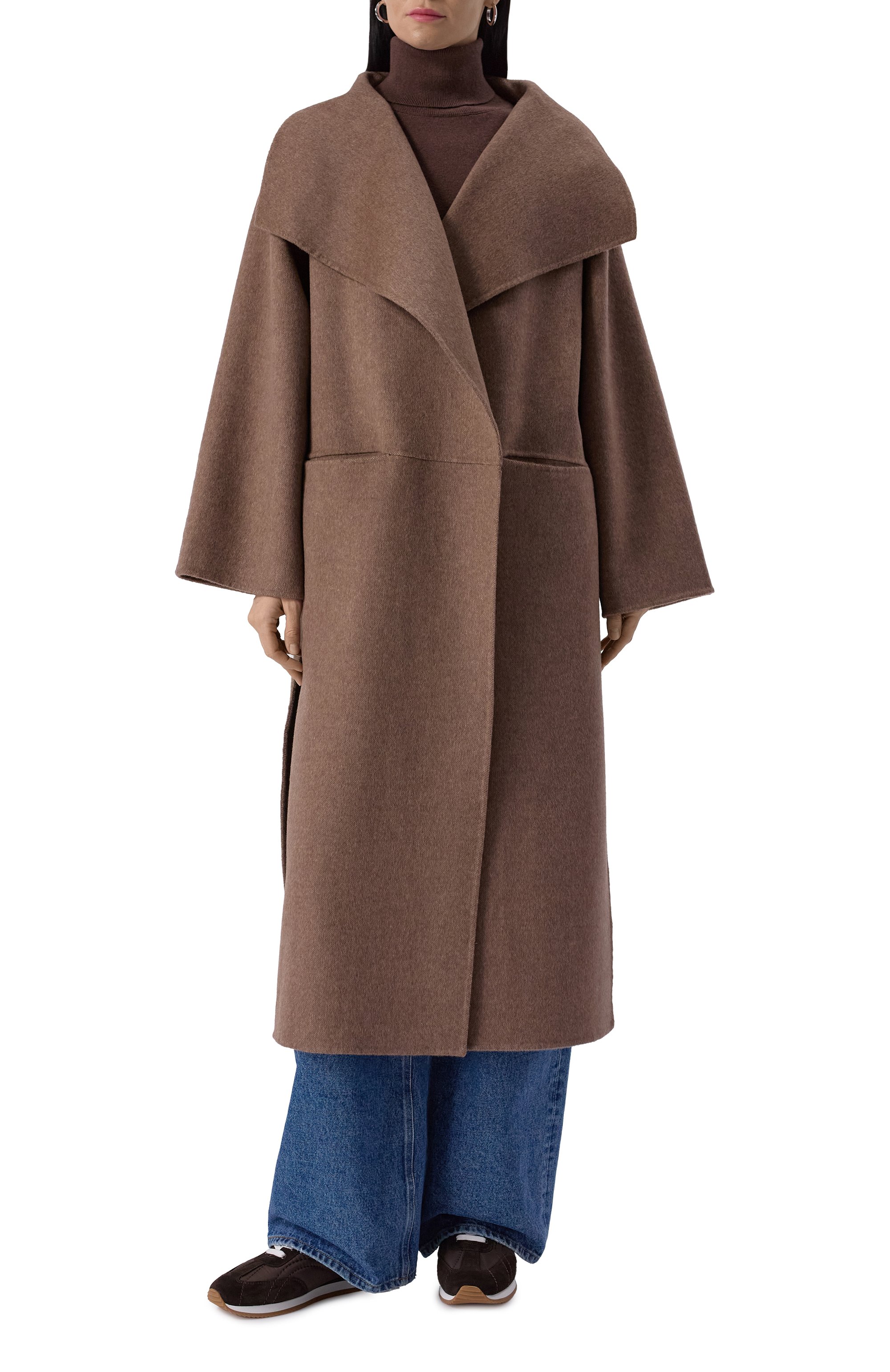 Пальто из шерсти и кашемира TOTEME, арт. 251-WR0885-FB0360, фото 3