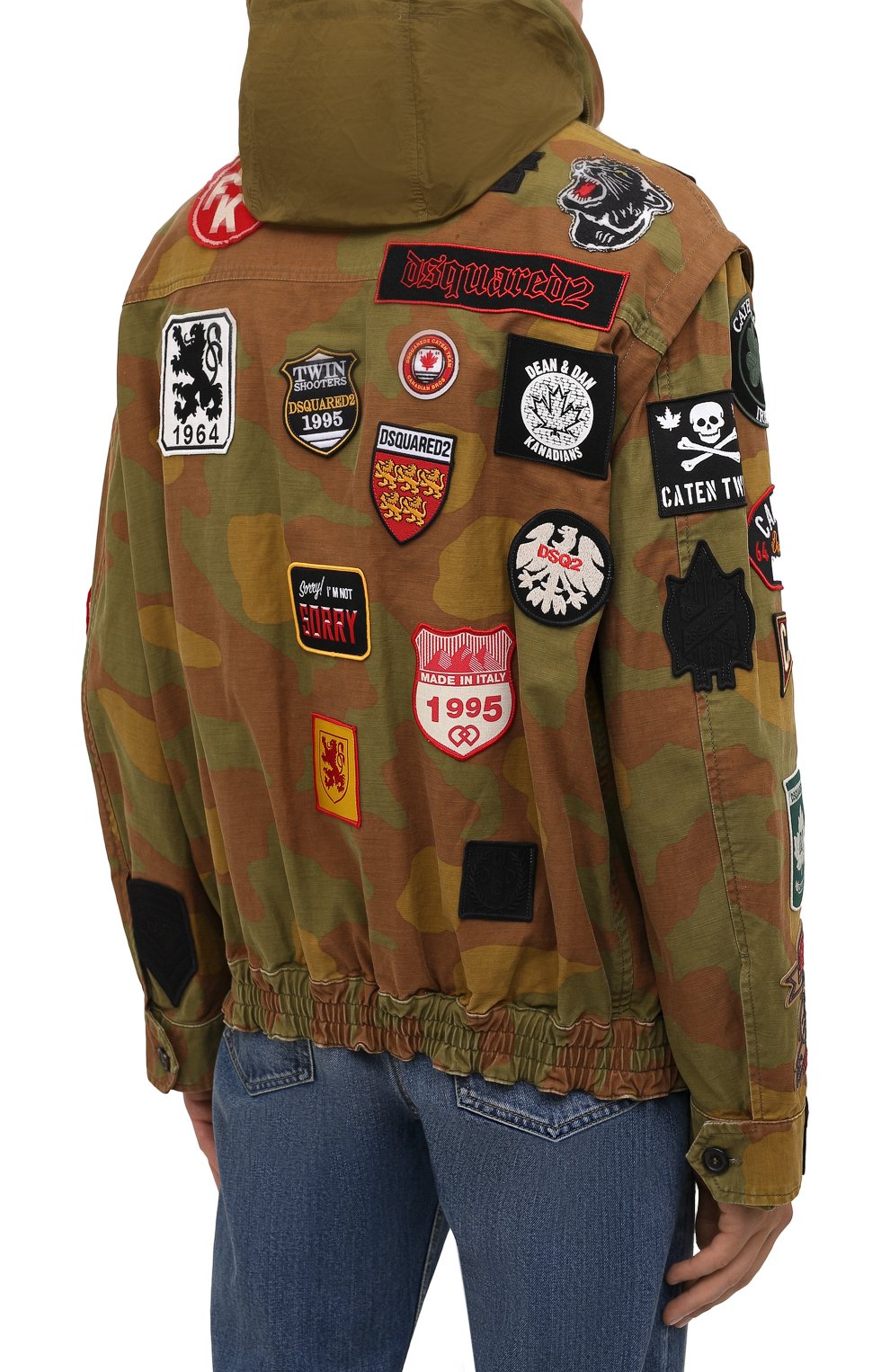 Хлопковая куртка DSQUARED2, арт. S74AM1169/S49605, фото 7