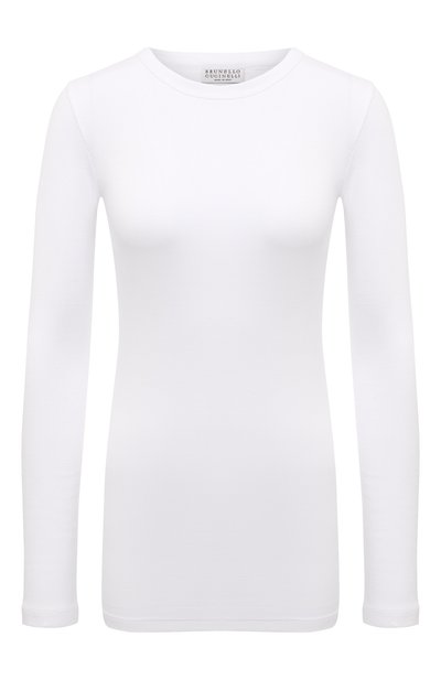 Хлопковый лонгслив BRUNELLO CUCINELLI, арт. M0TC836S10, фото 1
