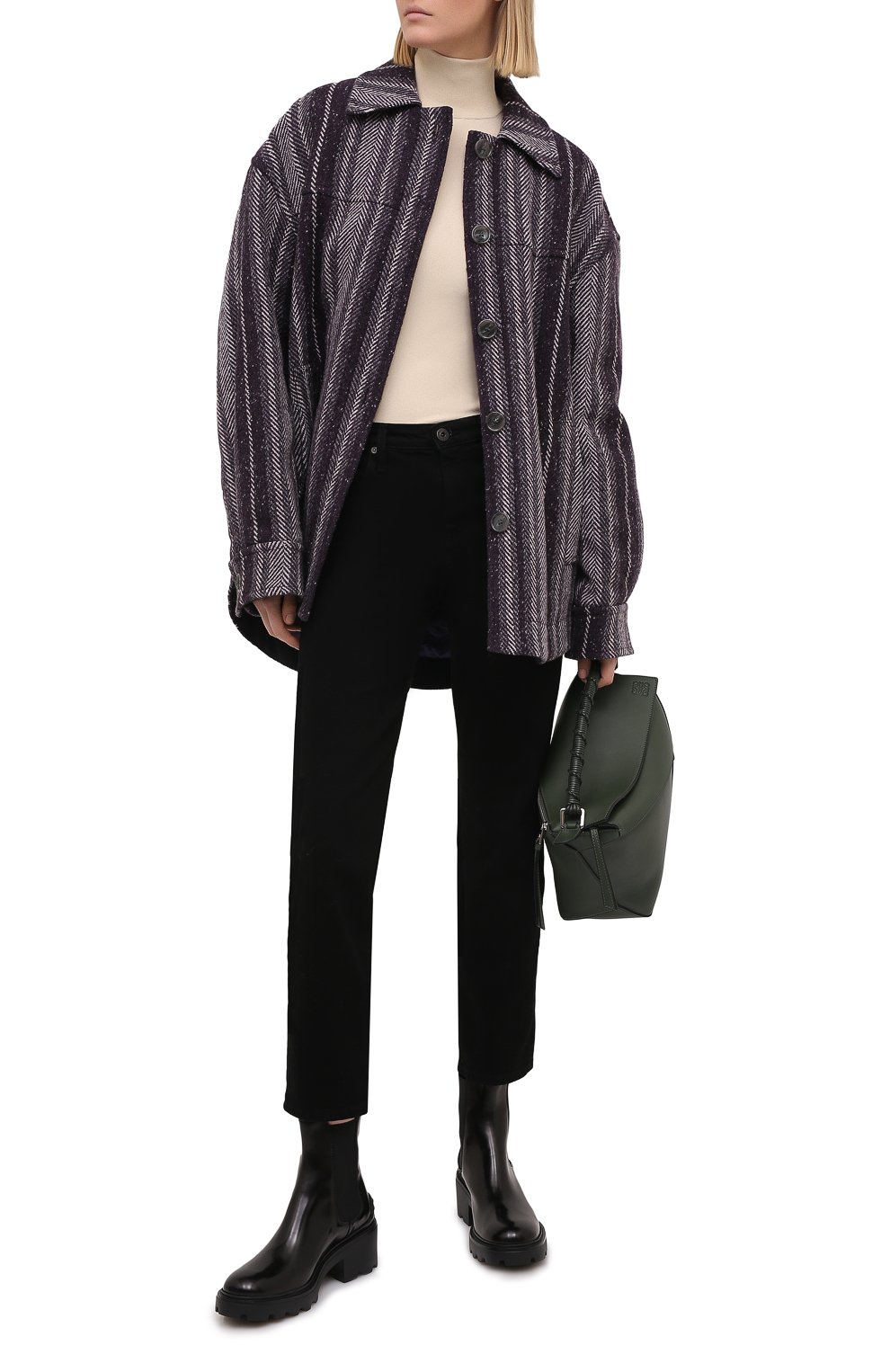 Кожаные ботинки TOD’S черного цвета по цене 69300 руб., арт. XXW08D0EA10AKT, фото 2 Кожаные ботинки TOD’S, арт. XXW08D0EA10AKT, фото 2