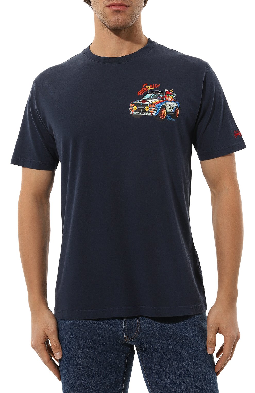 Хлопковая футболка MC2 SAINT BARTH, арт. STBM ARN0TT/ARN0001/MAYP57, фото 3