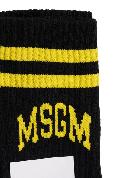 Хлопковые носки MSGM KIDS, арт. F6MSJUS0297, фото 2