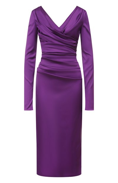Женское атласное платье DOLCE & GABBANA, арт. F6DJFT/FURHM