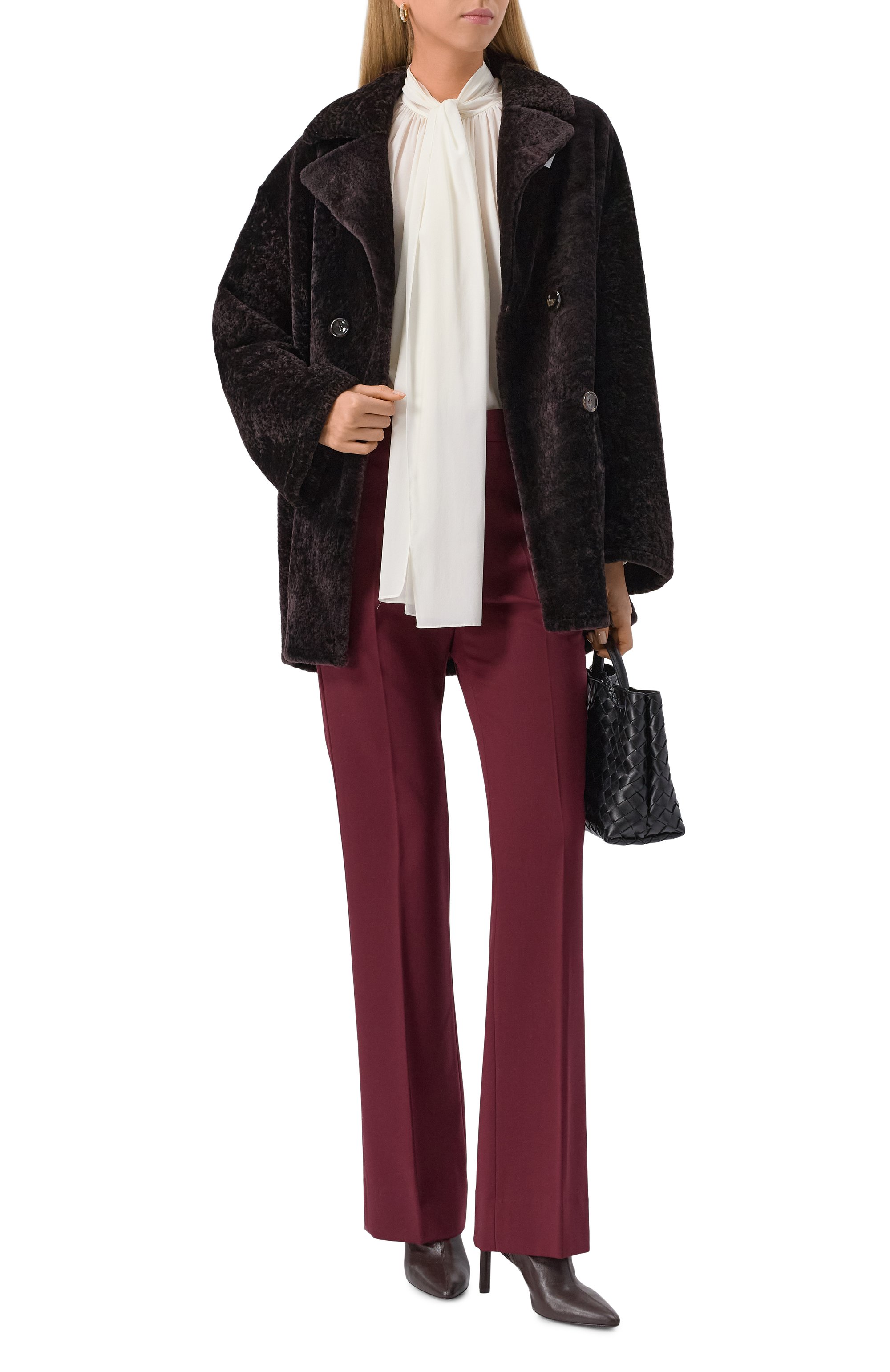 Дубленка из овчины MANZONI24, арт. 25M1213-S23N/48-50, фото 2