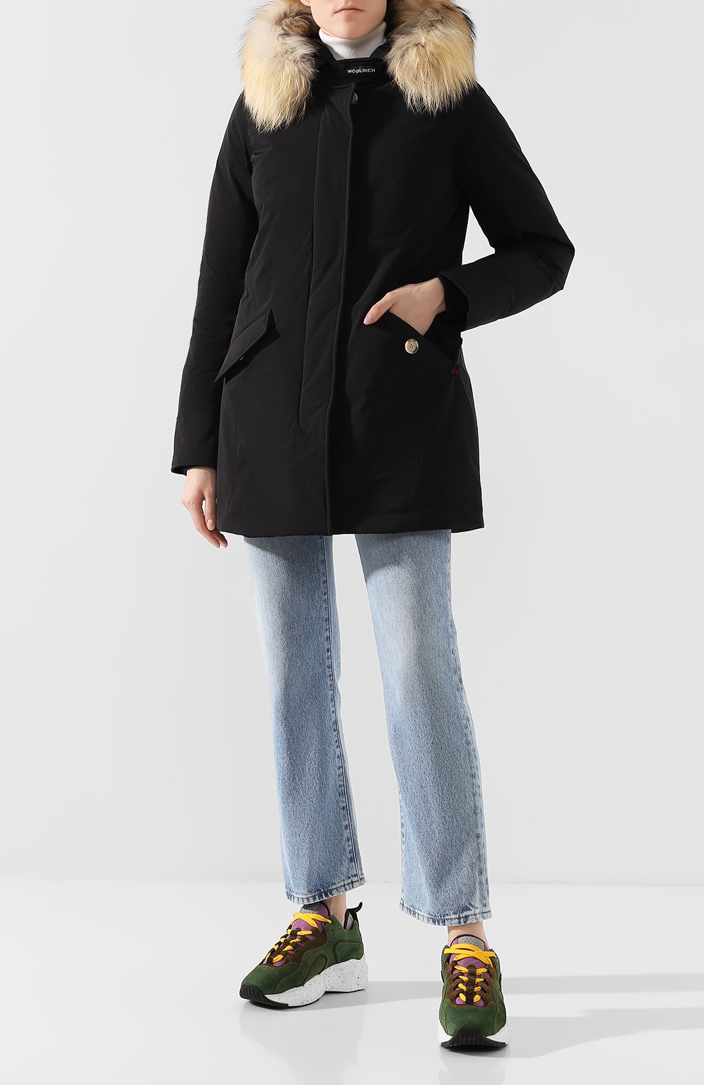 Парка с капюшоном WOOLRICH, арт. WWCPS2833/UT0573, фото 2
