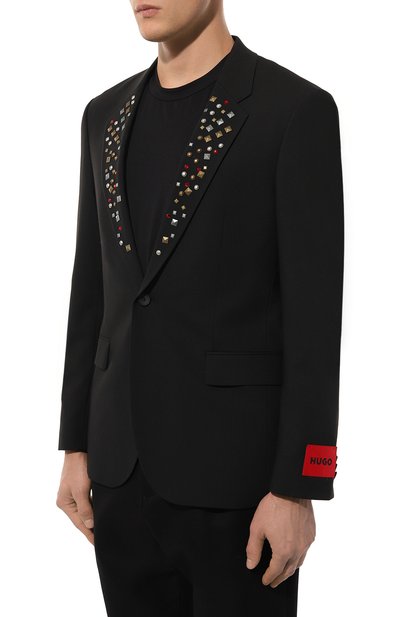 Однобортный пиджак HUGO, арт. 50507104, фото 3