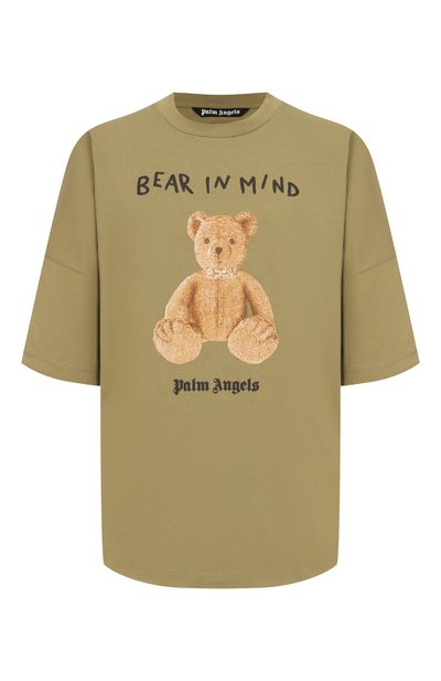 Мужская хлопковая футболка PALM ANGELS, арт. PMAA10BF25JER004
