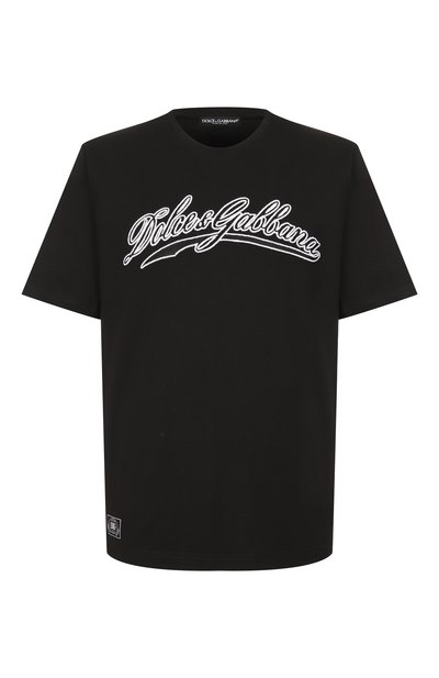 Мужская хлопковая футболка DOLCE & GABBANA, арт. G8PN9Z/G7PIX