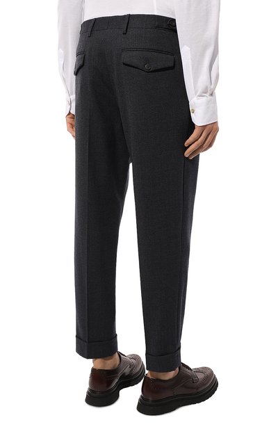 Шерстяные брюки DRIES VAN NOTEN, арт. 242-020900-9215, фото 4