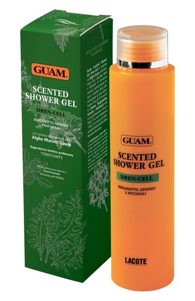 Гель для душа ароматический дренажный (200ml) GUAM бесцветного цвета по цене 1460 руб., арт. 8025021820484, фото 2 Гель для душа ароматический дренажный (200ml) GUAM, арт. 8025021820484, фото 2