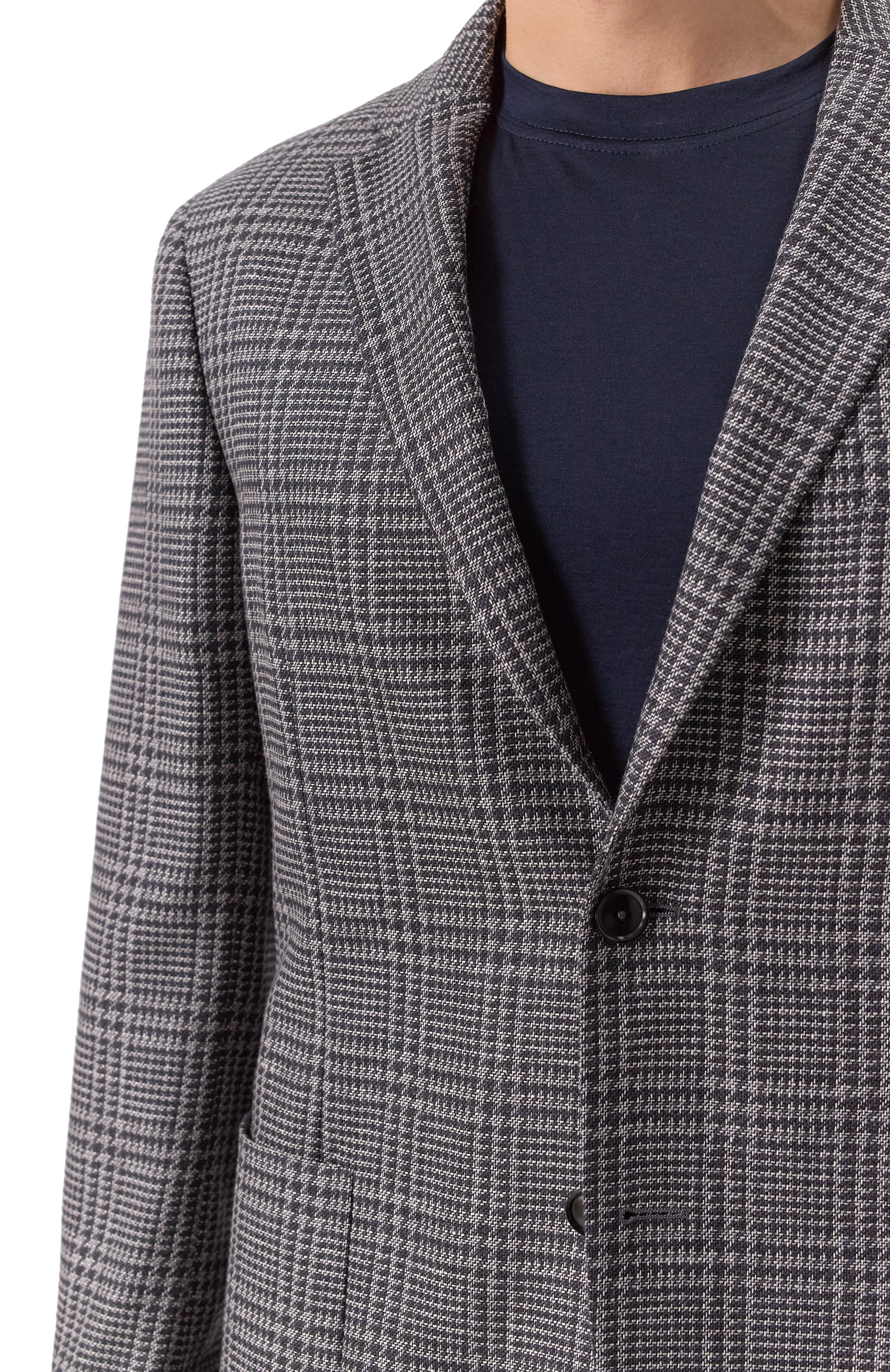 Пиджак из шелка и шерсти ZEGNA, арт. 1DNMG0/916703A9, фото 7