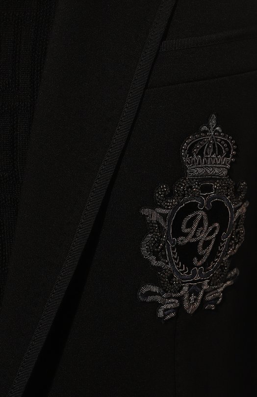 Пиджак из вискозы Dolce & Gabbana G2MR5Z/FUGI2 Чёрный  G2MR5Z/FUGI2 Фото 7