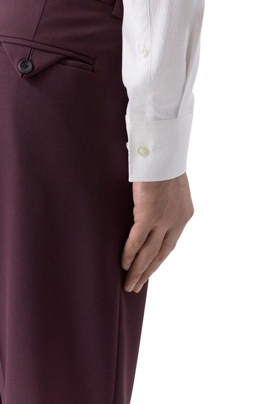 Хлопковая сорочка HUGO 50555295 Белый  50555295 Фото 5