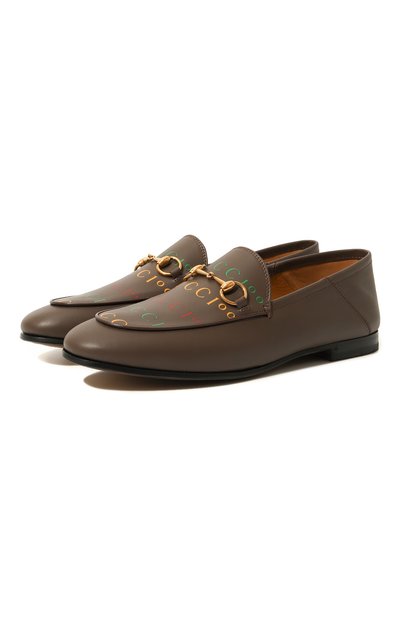 Кожаные лоферы GUCCI, арт. 678003 UHR20, фото 1