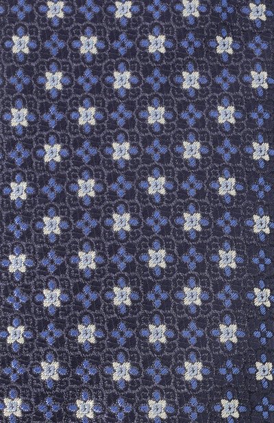 Шелковый галстук CANALI темно-синего цвета по цене 21450 руб., арт. 18/HJ04716, фото 4 Шелковый галстук CANALI, арт. 18/HJ04716, фото 4