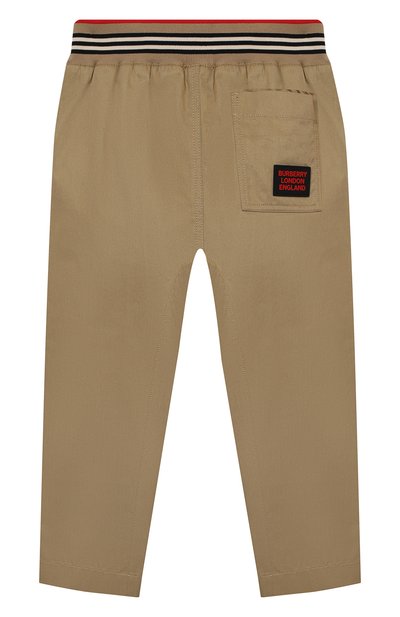 Хлопковые брюки BURBERRY, арт. 8030128, фото 2