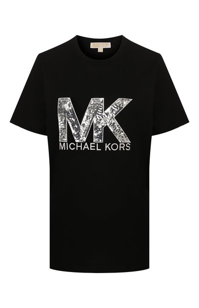 Хлопковая футболка MICHAEL MICHAEL KORS, арт. MH95MCE97J, фото 1