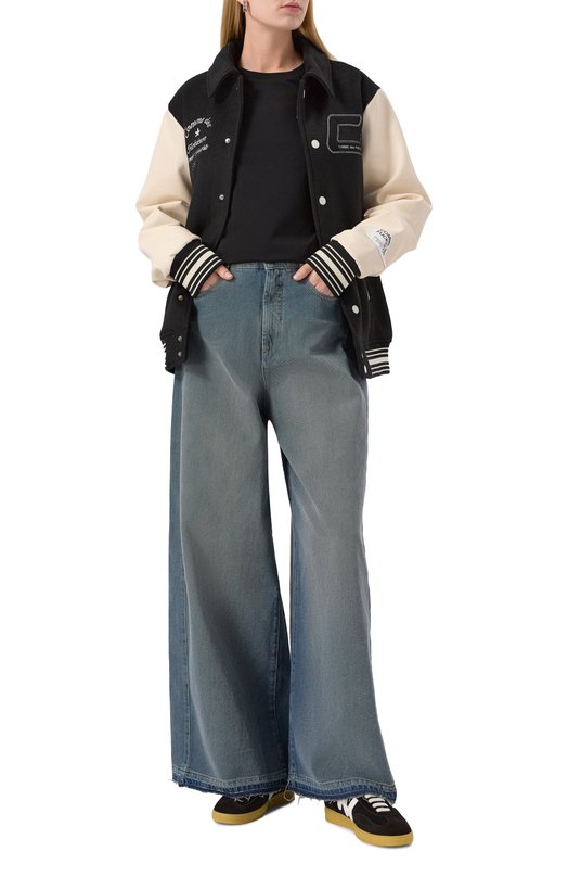 Хлопковая футболка Comme des Fuckdown CFABW01213 Чёрный  CFABW01213 Фото 2