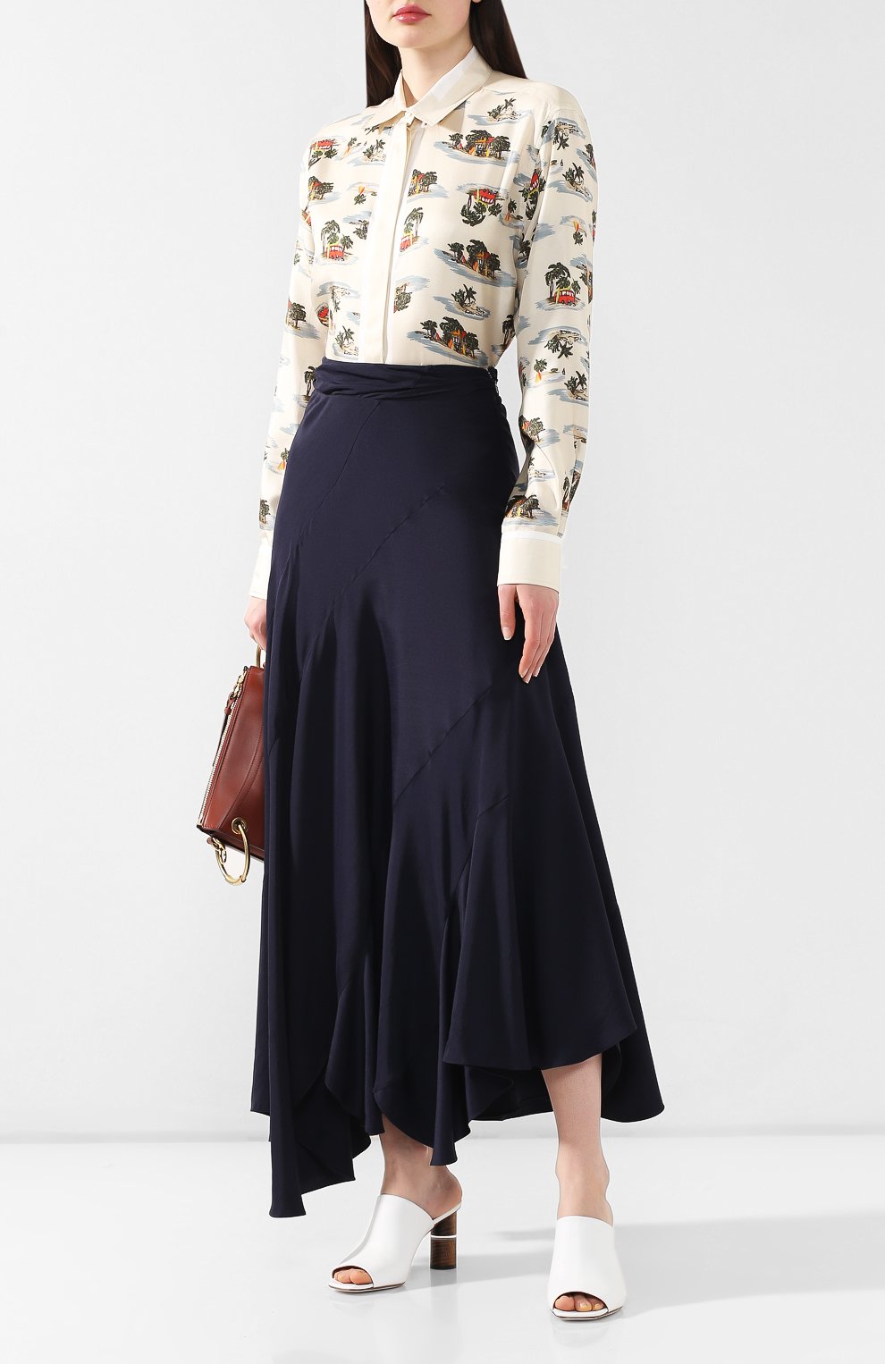 Шелковая рубашка BOTTEGA VENETA, арт. 564974/VF201, фото 2