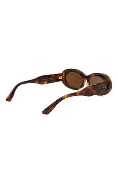 Женские солнцезащитные очки GUCCI коричневого цвета, арт. GG1527S 002 | Фото 4 (Нос: Не проставлено; Региональные ограничения белый список (Axapta Mercury): Не проставлено; Тип очков: С/з; Материал: Пластик; Очки форма: Овальные; Оптика Гендер: оптика-женское)