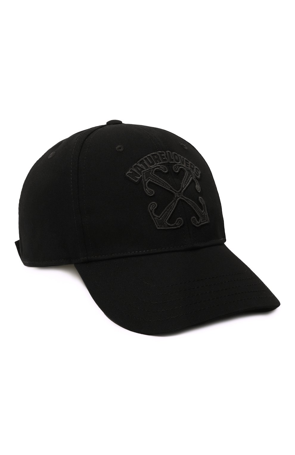 Хлопковая бейсболка OFF-WHITE, арт. 0MLB052S24FAB011, фото 1