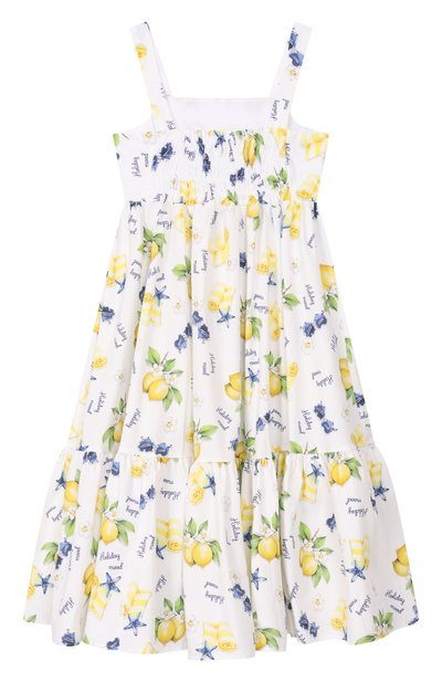 Хлопковое платье MONNALISA, арт. 11G923NP, фото 2