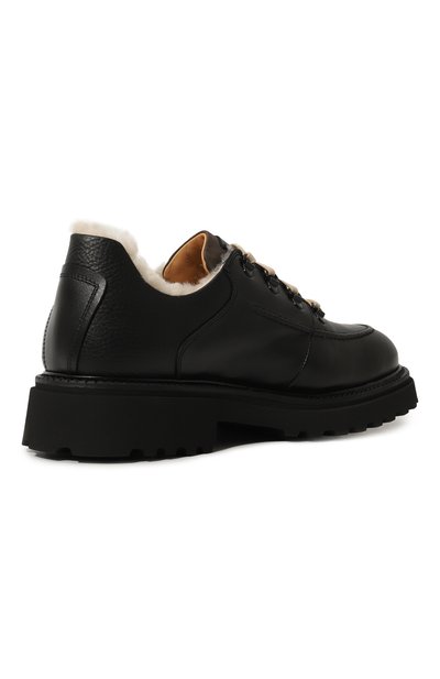 Кожаные ботинки CAMERLENGO, арт. 16389/NER0, фото 5