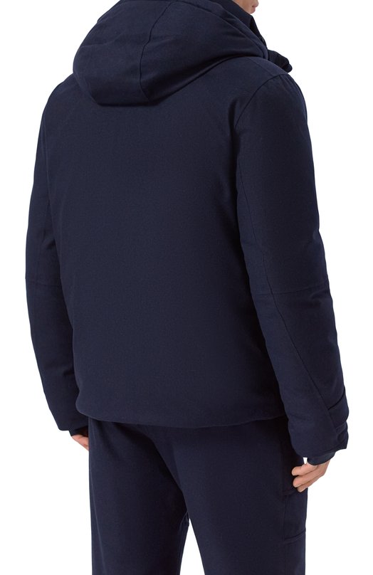 Кашемировый пуховик Kiton UGK149K0283H02 Синий  UGK149K0283H02 Фото 4