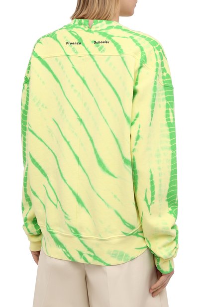 Хлопковый свитшот PROENZA SCHOULER WHITE LABEL, арт. WL2114144-JCT138, фот о 4
