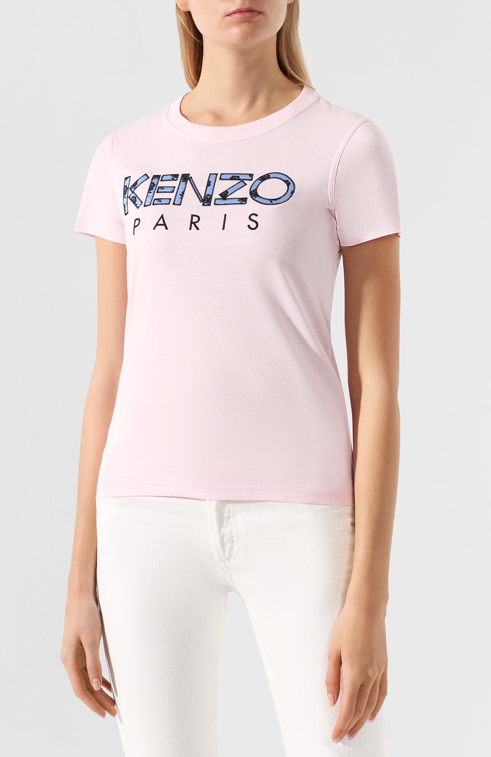 Хлопковая футболка KENZO, арт. 2TS721990, фото 3