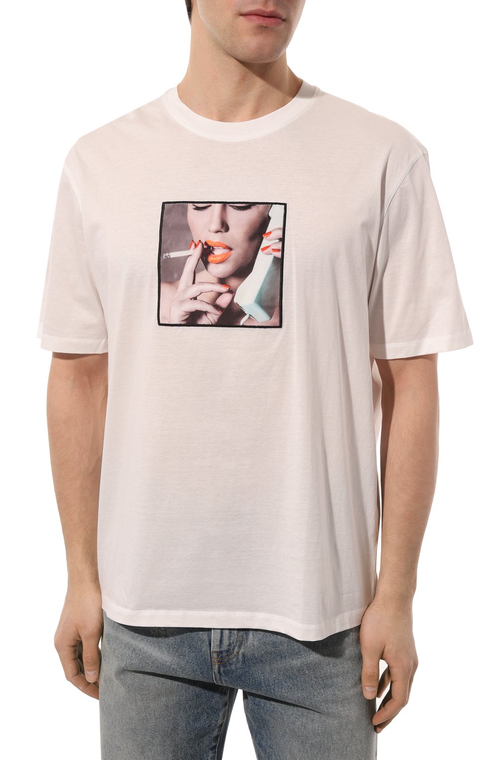 Хлопковая футболка LIMITATO, арт. ADDICT/TSHIRT, фото 3