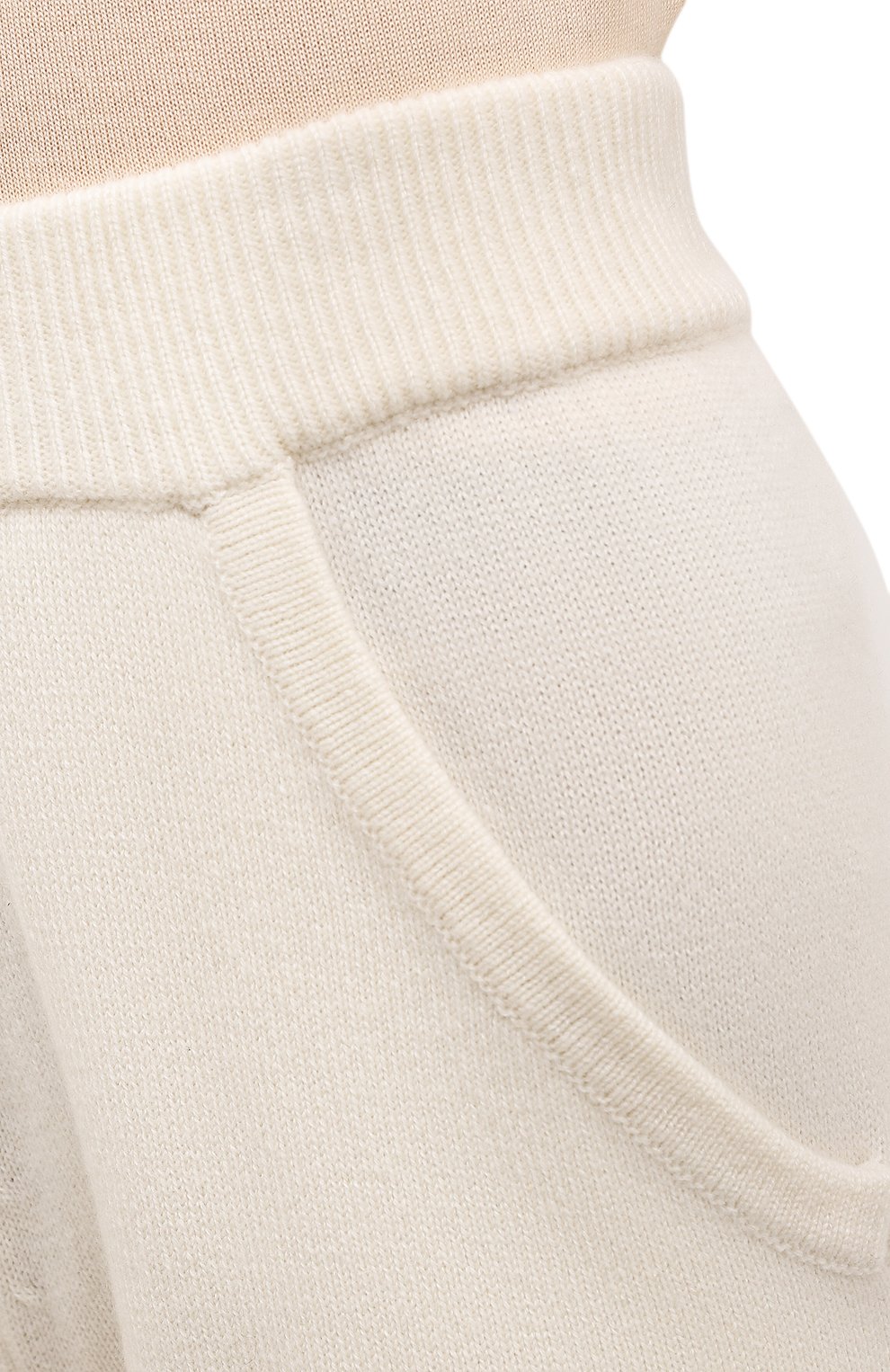 Кашемировые брюки NOT SHY кремового цвета по цене 43950 руб., арт. 3902551C, фото 5 Кашемировые брюки NOT SHY, арт. 3902551C, фото 5