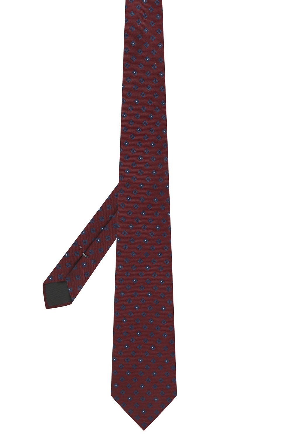Шелковый галстук ZEGNA бордового цвета по цене 19650 руб., арт. Z2D04T/1UM, фото 2 Шелковый галстук ZEGNA, арт. Z2D04T/1UM, фото 2