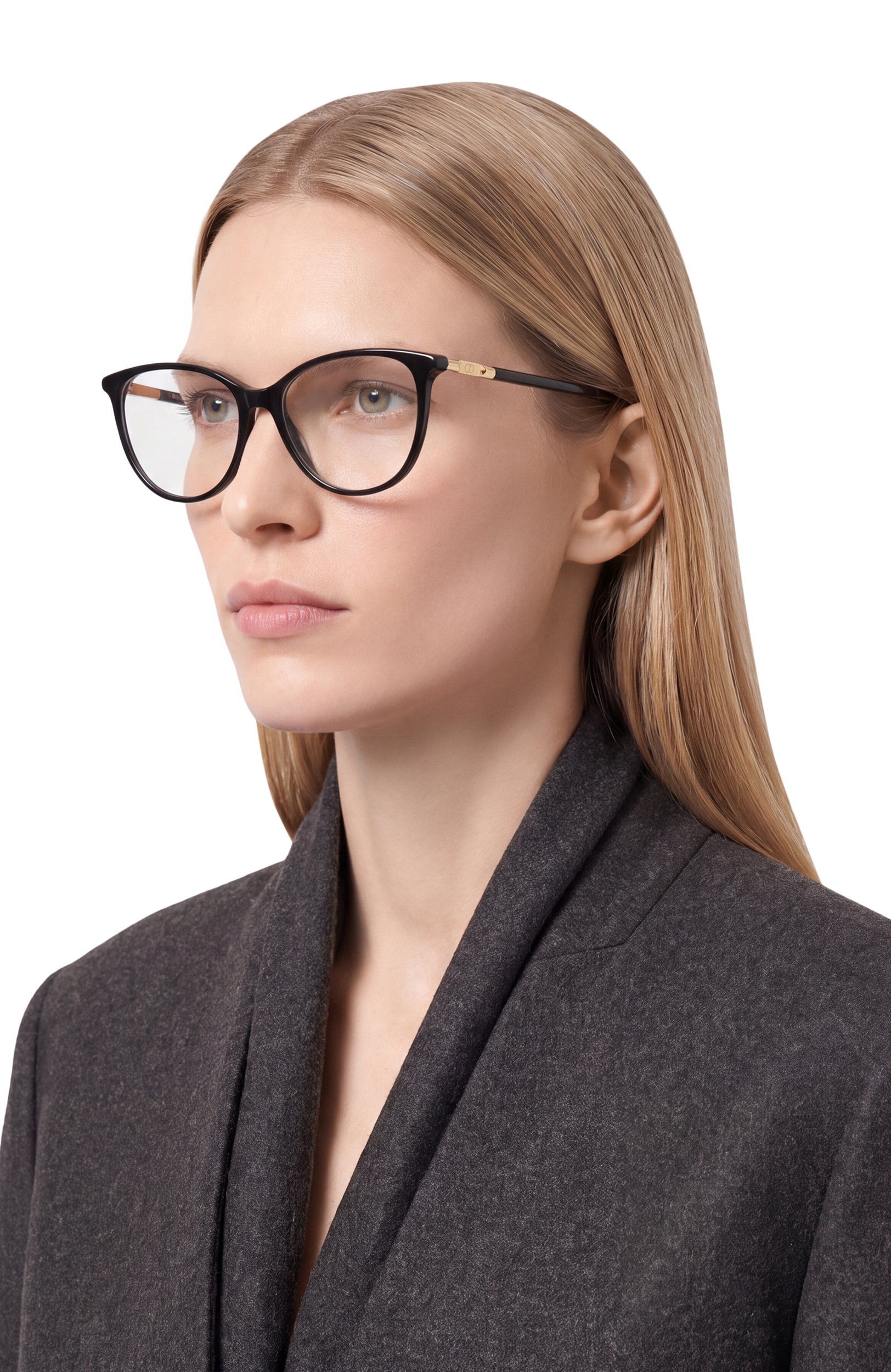 Оправа DIOR EYEWEAR черного цвета по цене 48900 руб., арт. MINICD 0 B7I 1200, фото 2 Оправа DIOR EYEWEAR, арт. MINICD 0 B7I 1200, фото 2