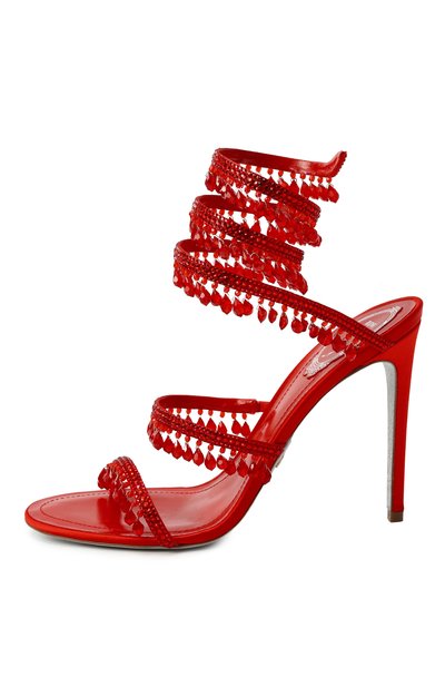 Текстильные босоножки chandelier 105 RENE CAOVILLA, арт. C12535-105/R001, фото 4