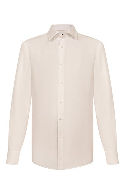 Рубашка изо льна и лиоцелла BOSS, арт. 50562110, фото 1