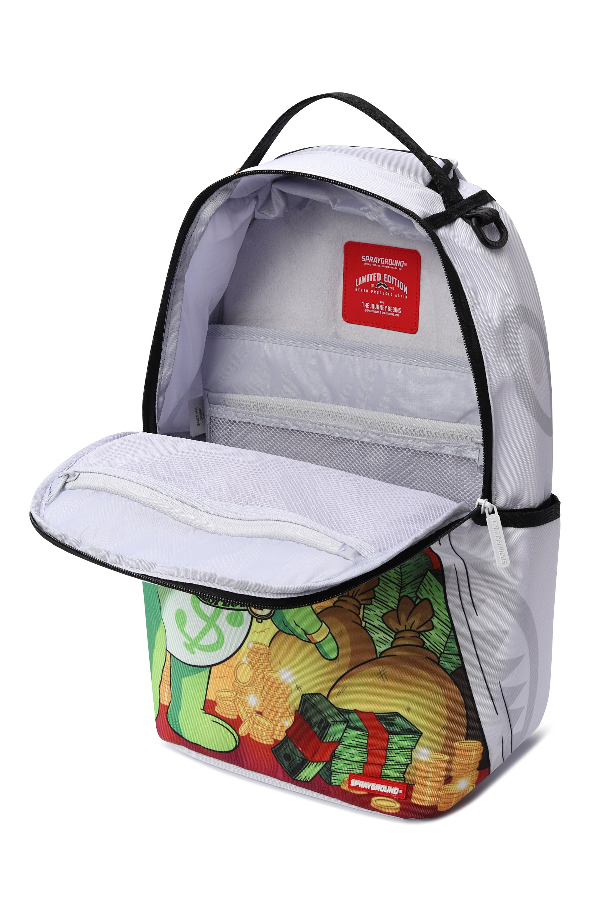 Рюкзак money bear stash SPRAYGROUND, арт. 910B7398NSZ/M0NEYBEAR STASH DLXSR BACKPACK, фото 3