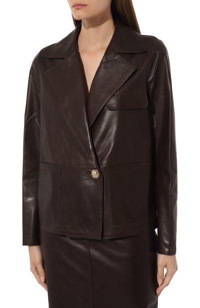 Кожаный жакет VENERA M., арт. 1871, фото 3