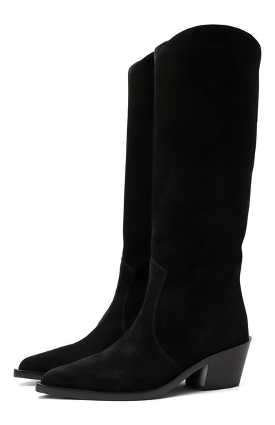 Женские замшевые казаки waylon GIANVITO ROSSI, арт. G80194.45CU0.C45NER0