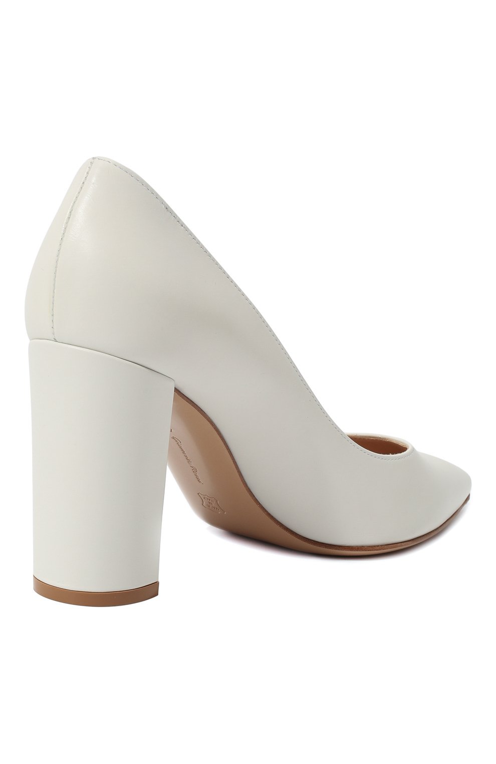 Кожаные туфли piper 85 GIANVITO ROSSI, арт. G21375.85RIC.VGIBIAN, фото 5