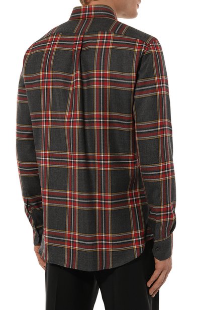 Шерстяная рубашка DOLCE & GABBANA, арт. G5JZ9T/FQ2G5, фото 4