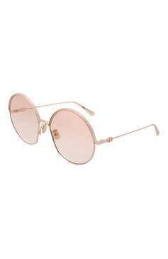 Женские солнцезащитные очки DIOR EYEWEAR светло-розового цвета, арт. EVERDI0R R1U D0F1 | Фото 1 (Тип очков: С/з; Региональные ограничения белый список (Axapta Mercury): Не проставлено; Нос: Не проставлено; Оптика Гендер: оптика-женское; Очки форма: Круглые)