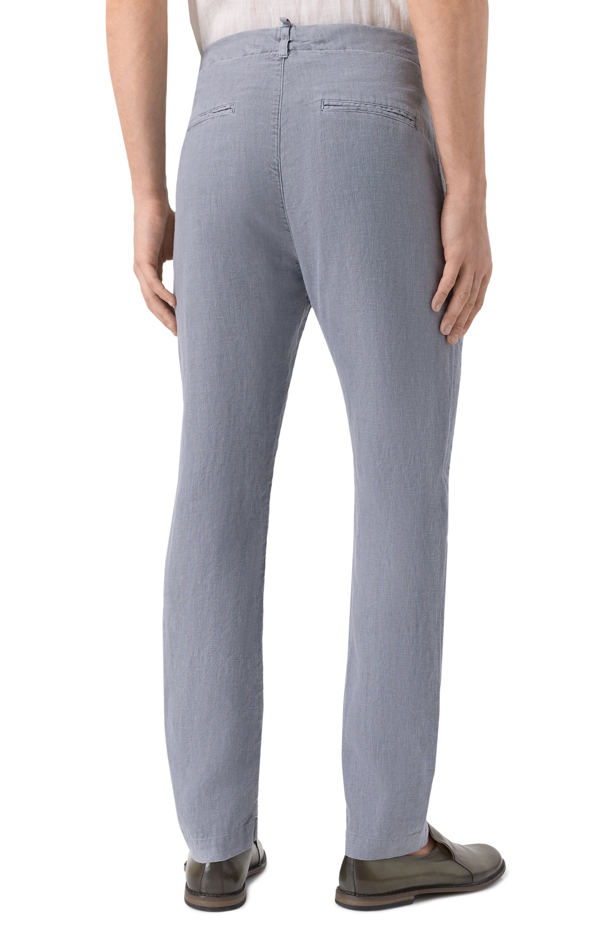 Льняные брюки HANNES ROETHER, арт. BAR21BE.PLUS.602/, фото 4