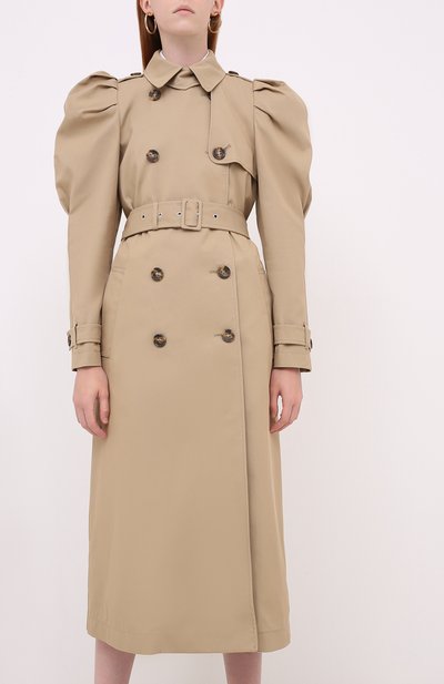 Хлопковый тренч REDVALENTINO, арт. UR3CHA65/2R3, фото 3