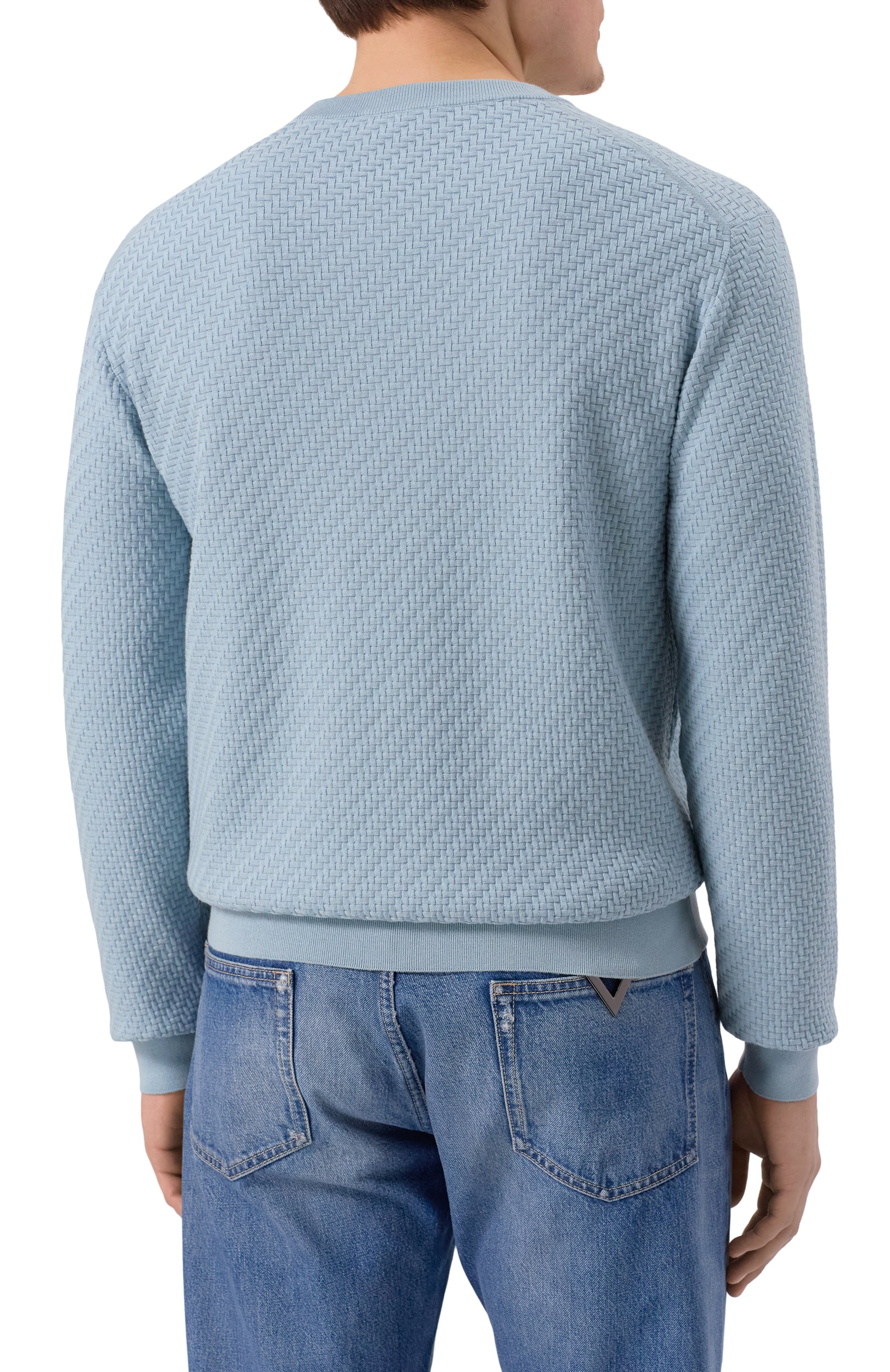 Джемпер из хлопка и шелка BRIONI, арт. UMQ90L/PAK22, фото 4