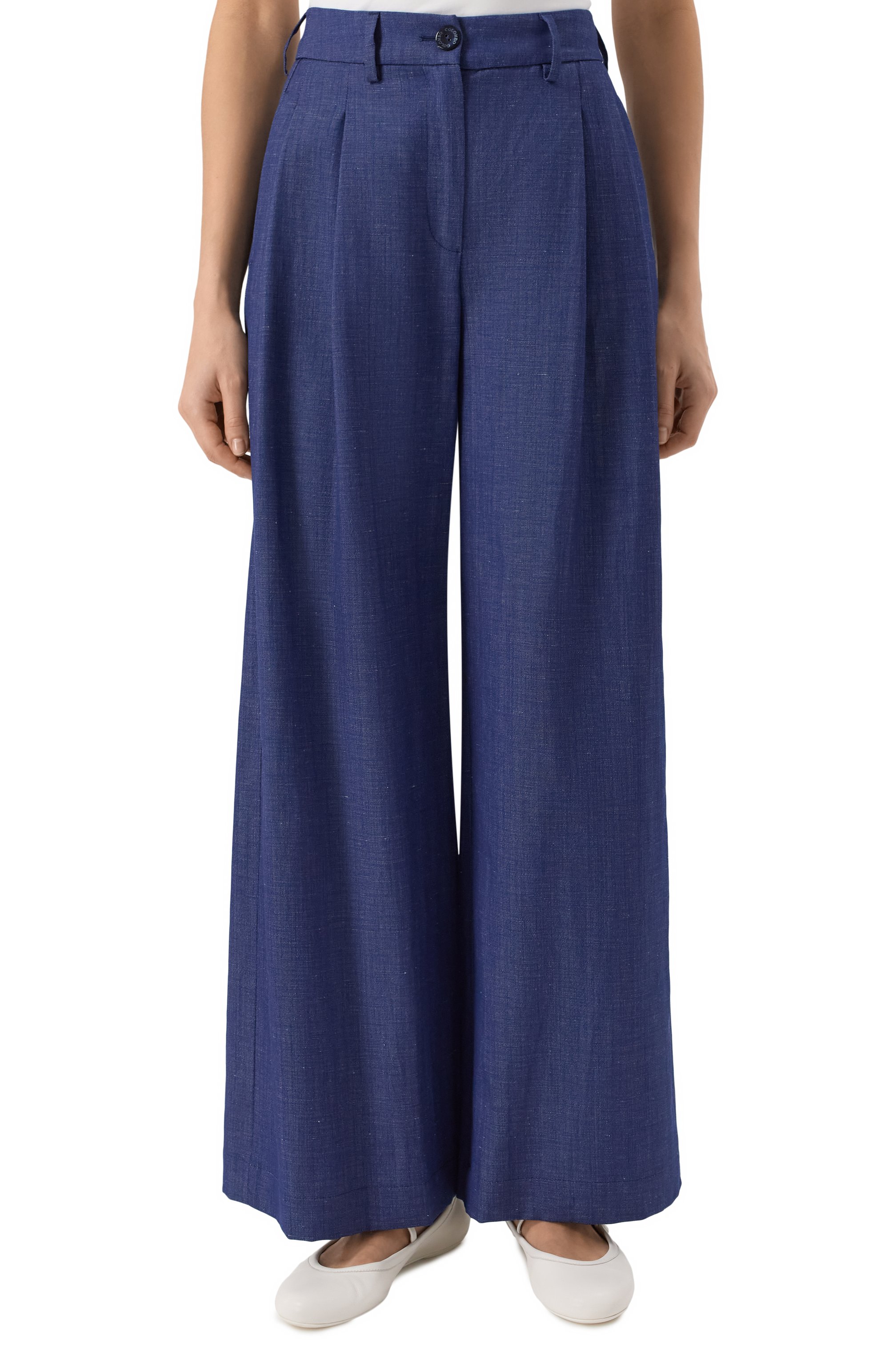 Брюки из шерсти и льна COLOMBO, арт. PA00549/STA/77184-U, фото 3