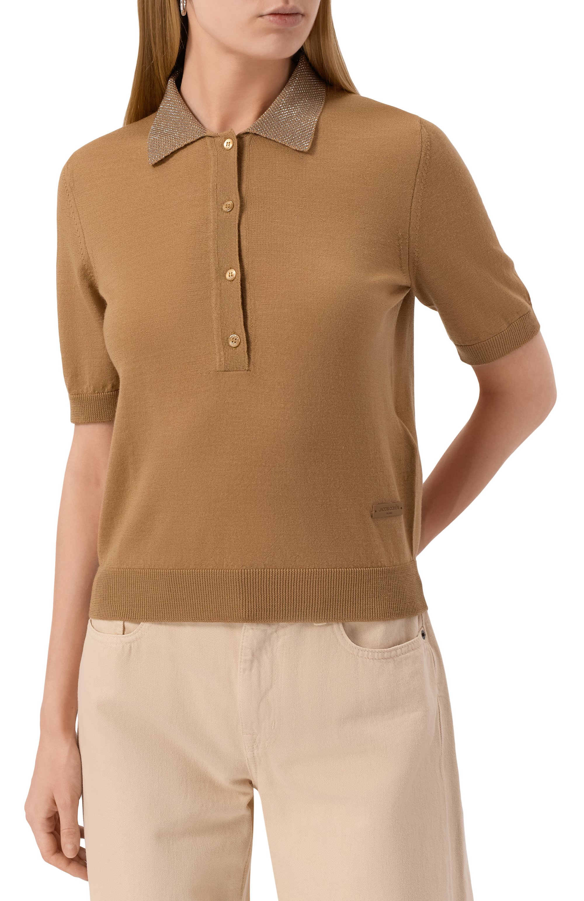 Шерстяное поло JACOB COHEN, арт. 25E P/JDM_SP001 003 X0011 FL, фото 3