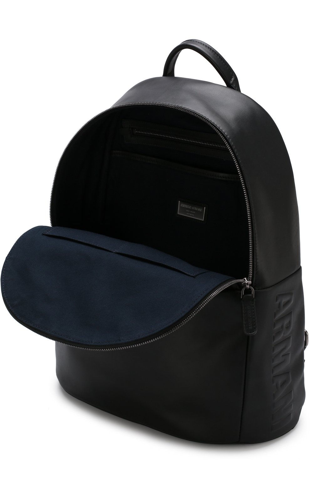 Однотонный кожаный рюкзак GIORGIO ARMANI, арт. Y20091/YDN1J, фото 4