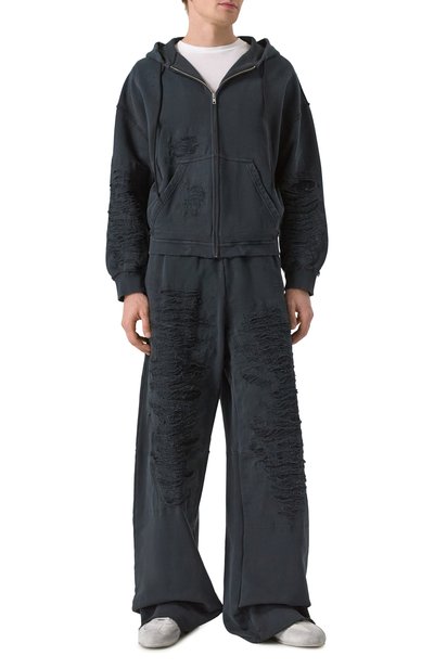 Комбинированные кеды siru ANN DEMEULEMEESTER серого цвета по цене 61550 руб., арт. B0012585/FA629, фото 2 Комбинированные кеды siru ANN DEMEULEMEESTER, арт. B0012585/FA629, фото 2