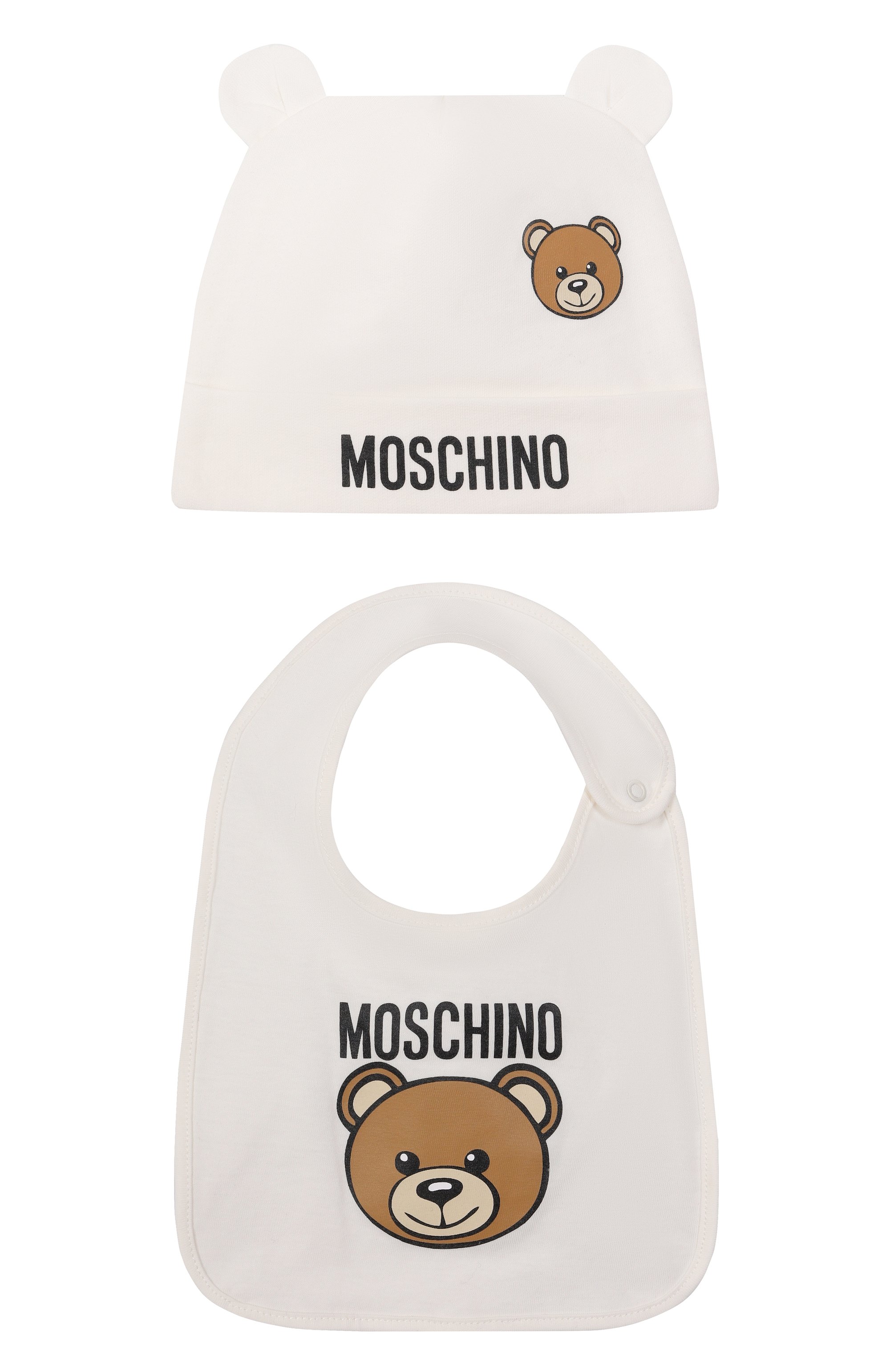 Комплект из шапки и нагрудника MOSCHINO, арт. MUY084/LCA19, фото 1